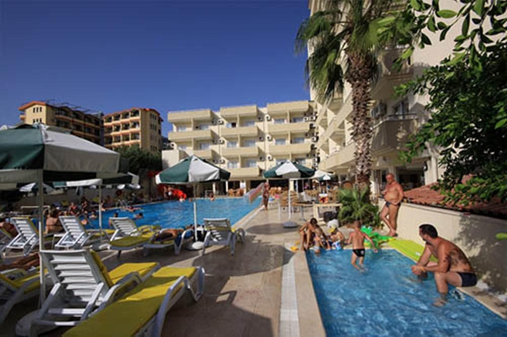 Sunbeach Hill Hotel Side Exterior foto